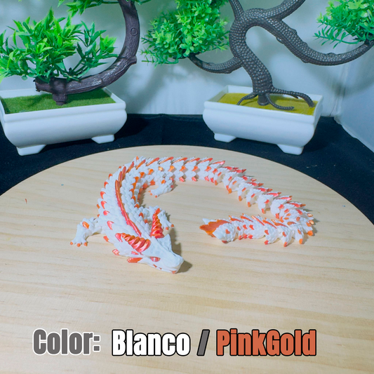 Dragón Articulado "Escamas Eternas" 34 cm.