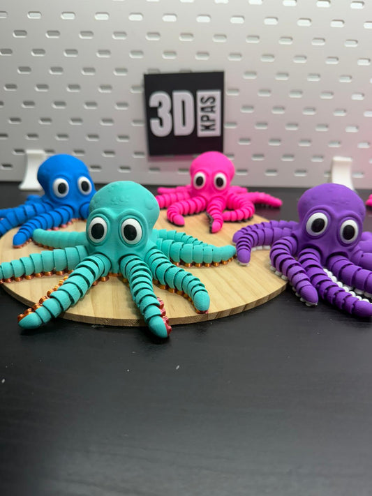 Pulpo Articulado – Juguete Flexible y Divertido