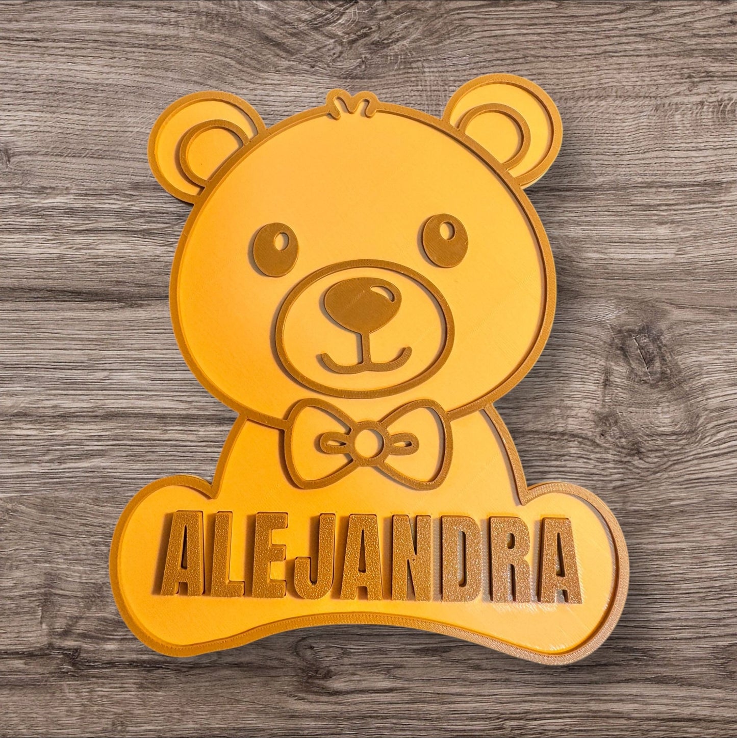 Puzle Silueta Personalizado con Nombre – Educativo y Divertido