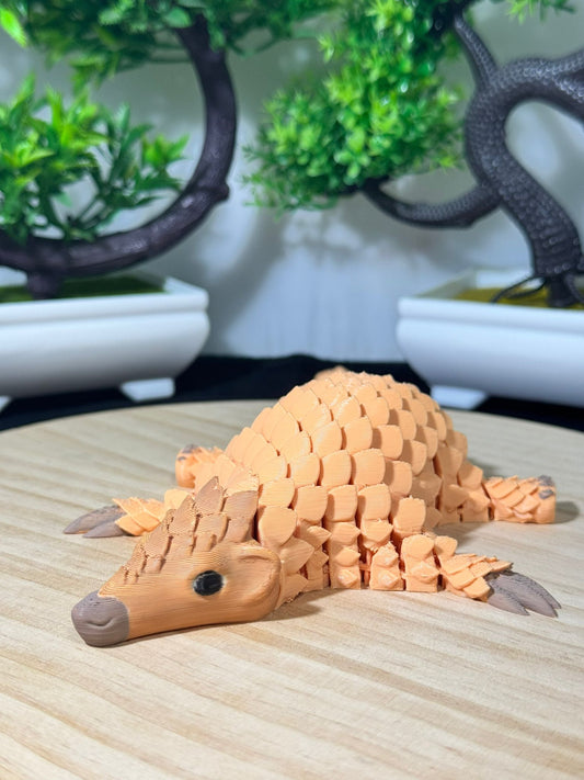 Pangolín Flexible - Juguete antiestrés y movimiento fluido