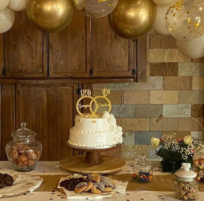 Topper de tarta personalizados