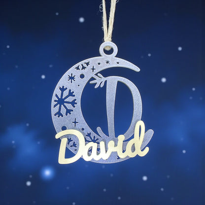 Bolas de Navidad Inicial + Nombre