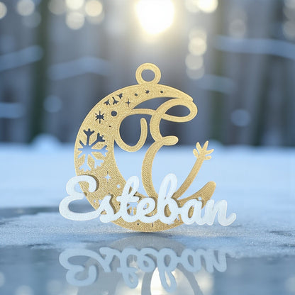 Bolas de Navidad Inicial + Nombre